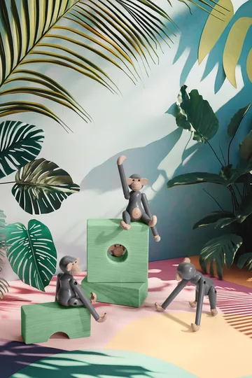 Kay Bojesen mini ape - Grå - Kay Bojesen Denmark