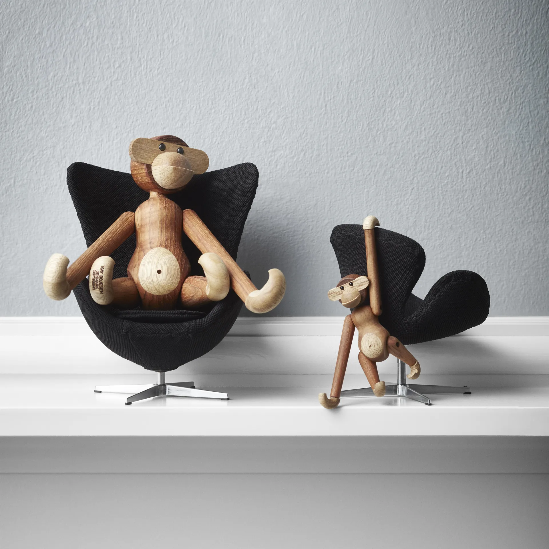 Kay Bojesen mini ape, Teak-limbatre Kay Bojesen Denmark