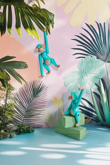 Kay Bojesen mini ape - Turkis - Kay Bojesen Denmark