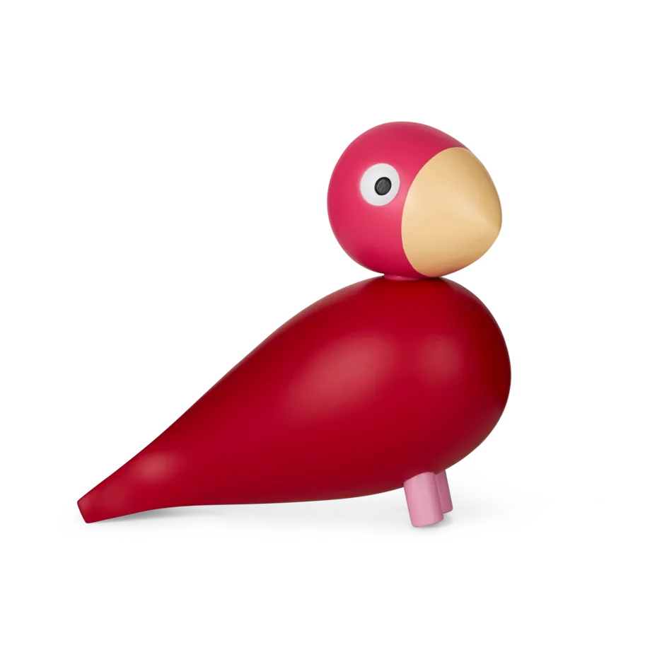 Kay Bojesen Year Bird 2024 sangfugl Flora, Rosa Kay Bojesen Denmark