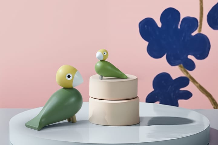 Liv & Lykke lovebirds 1 set, Grønn Kay Bojesen Denmark