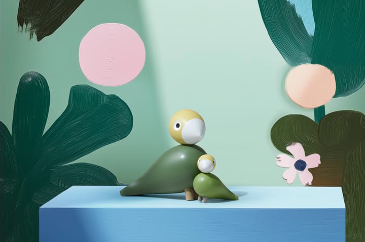 Liv & Lykke lovebirds 1 set, Grønn Kay Bojesen Denmark