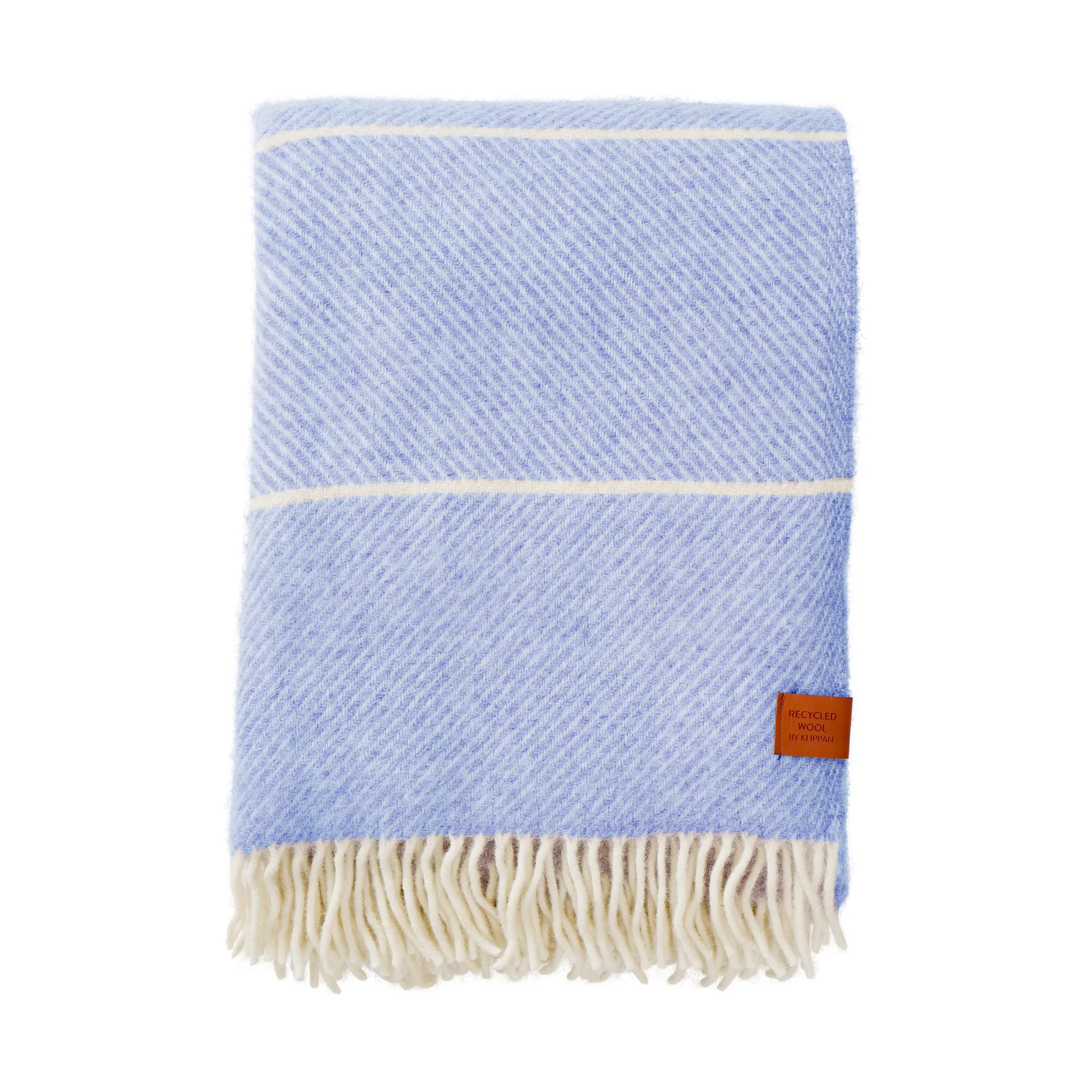 Frank ullpledd 130x200 cm, Infinity blue Klippan Yllefabrik