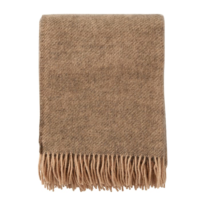 Gotland ullpledd 130x200 cm - Beige - Klippan Yllefabrik