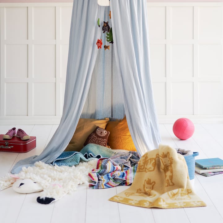 Havanna barneteppe 90x130 cm, Aqua multi Klippan Yllefabrik