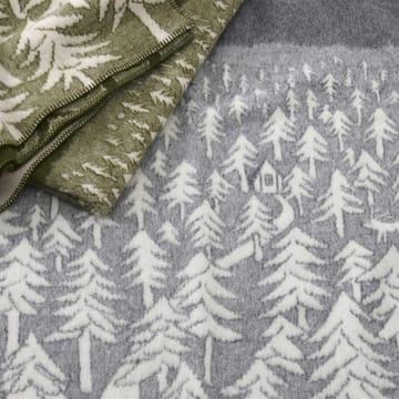 House in the forest ullpledd - grå - Klippan Yllefabrik