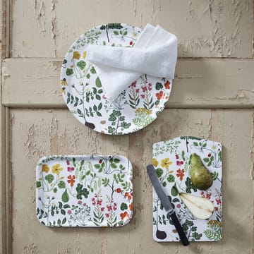 Leksand fat 20x27 cm - hvit - Klippan Yllefabrik