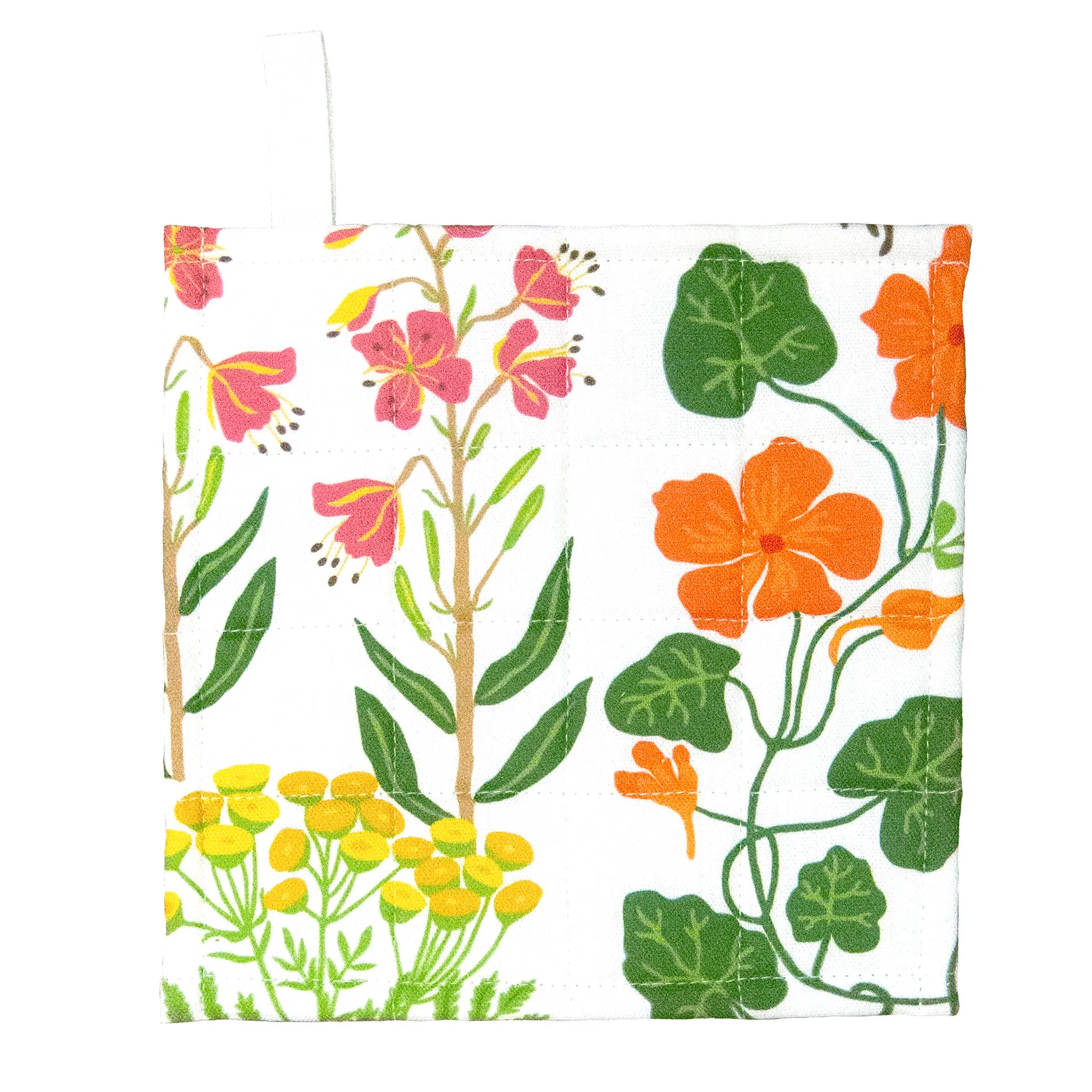 Leksand grytelapp, hvit Klippan Yllefabrik