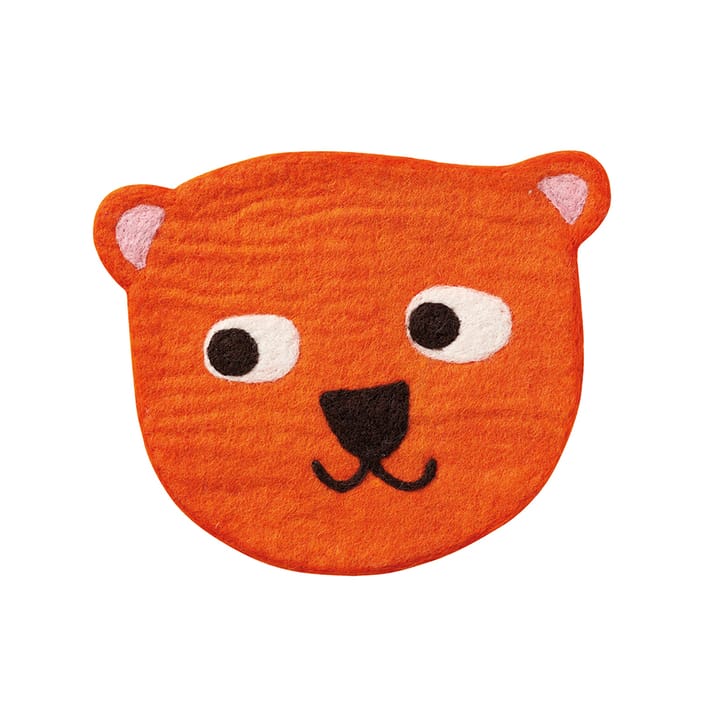 Little Bear sitteunderlag - Orange - Klippan Yllefabrik