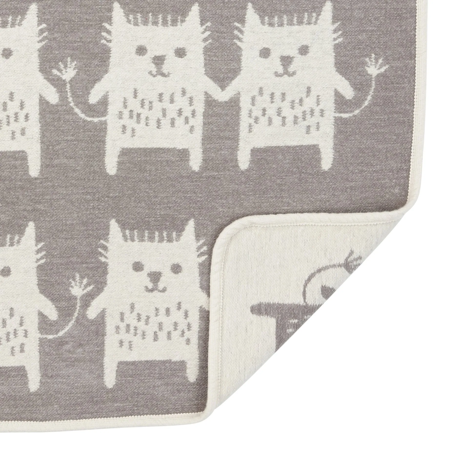 Little me chenillepledd, grå Klippan Yllefabrik