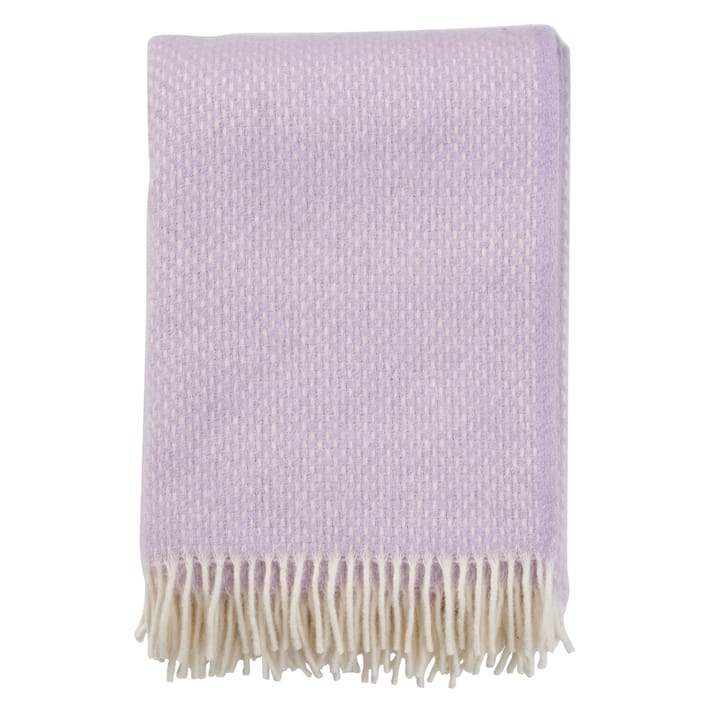 Preppy pledd - Lilac - Klippan Yllefabrik