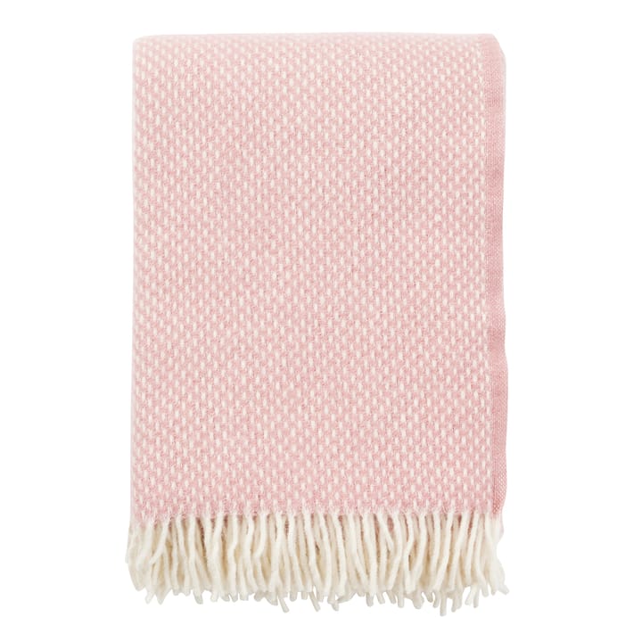 Preppy pledd - Misty rose - Klippan Yllefabrik