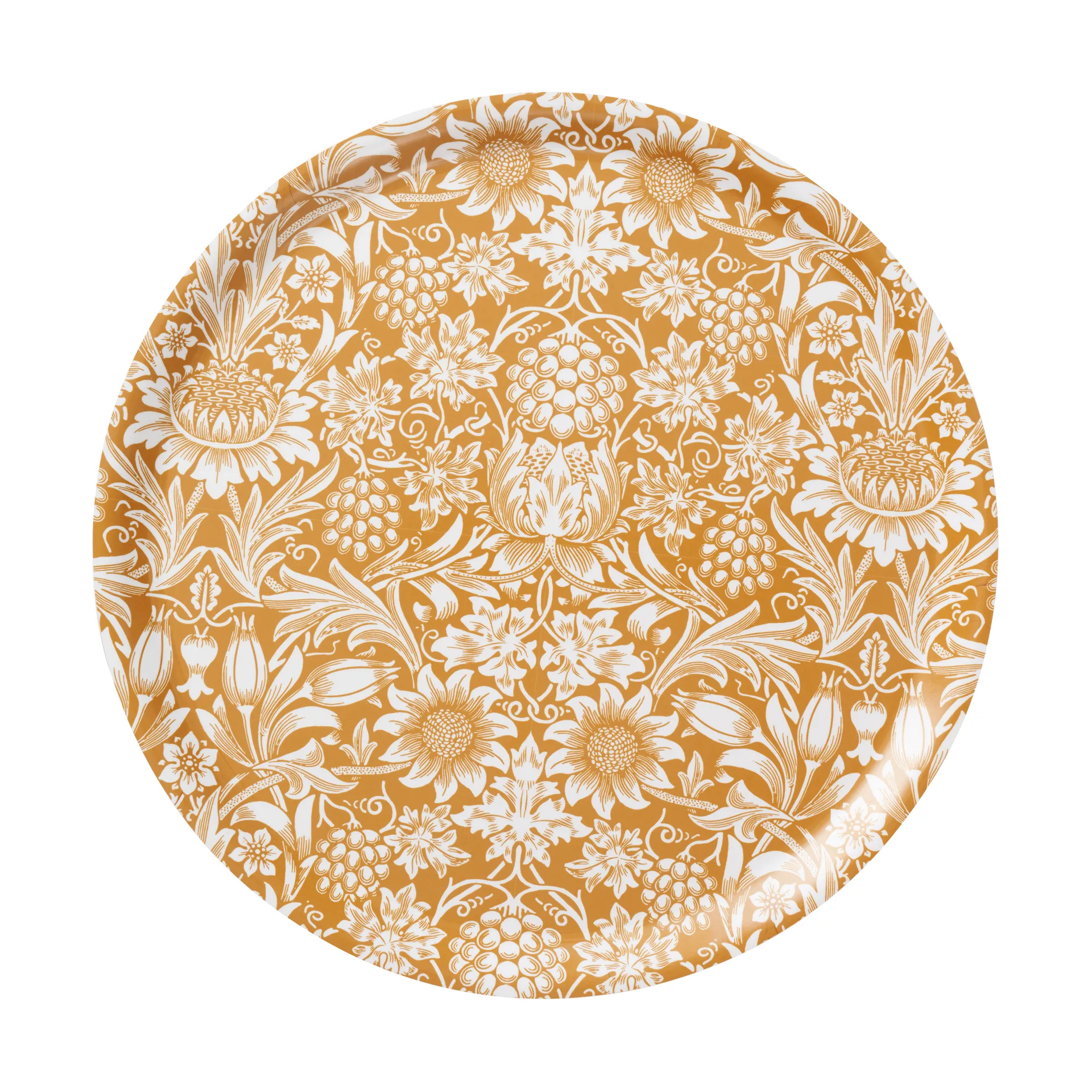 Sunflower brett Ø 38 cm, Golden Klippan Yllefabrik