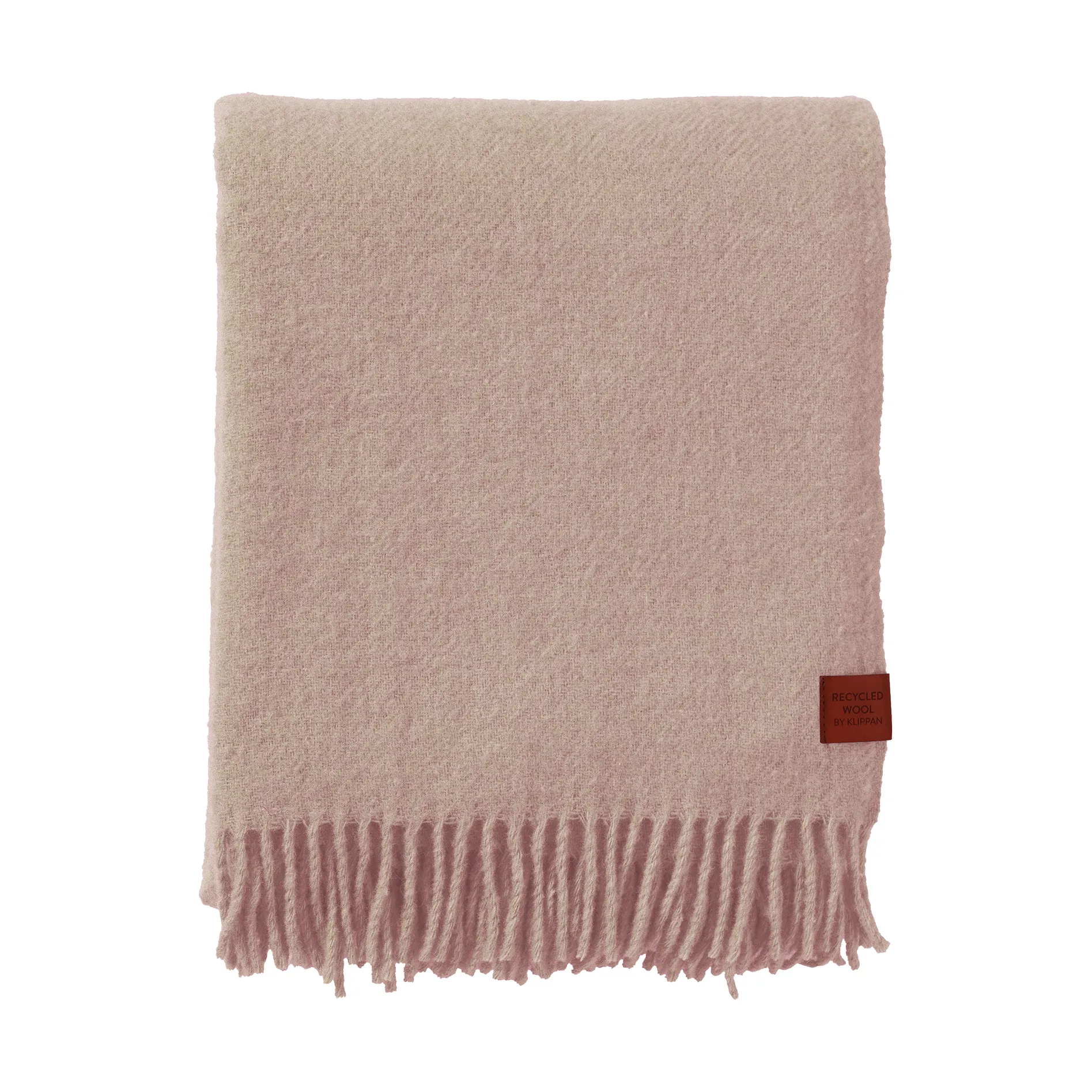 True ullpledd 130x200 cm, Cream Klippan Yllefabrik