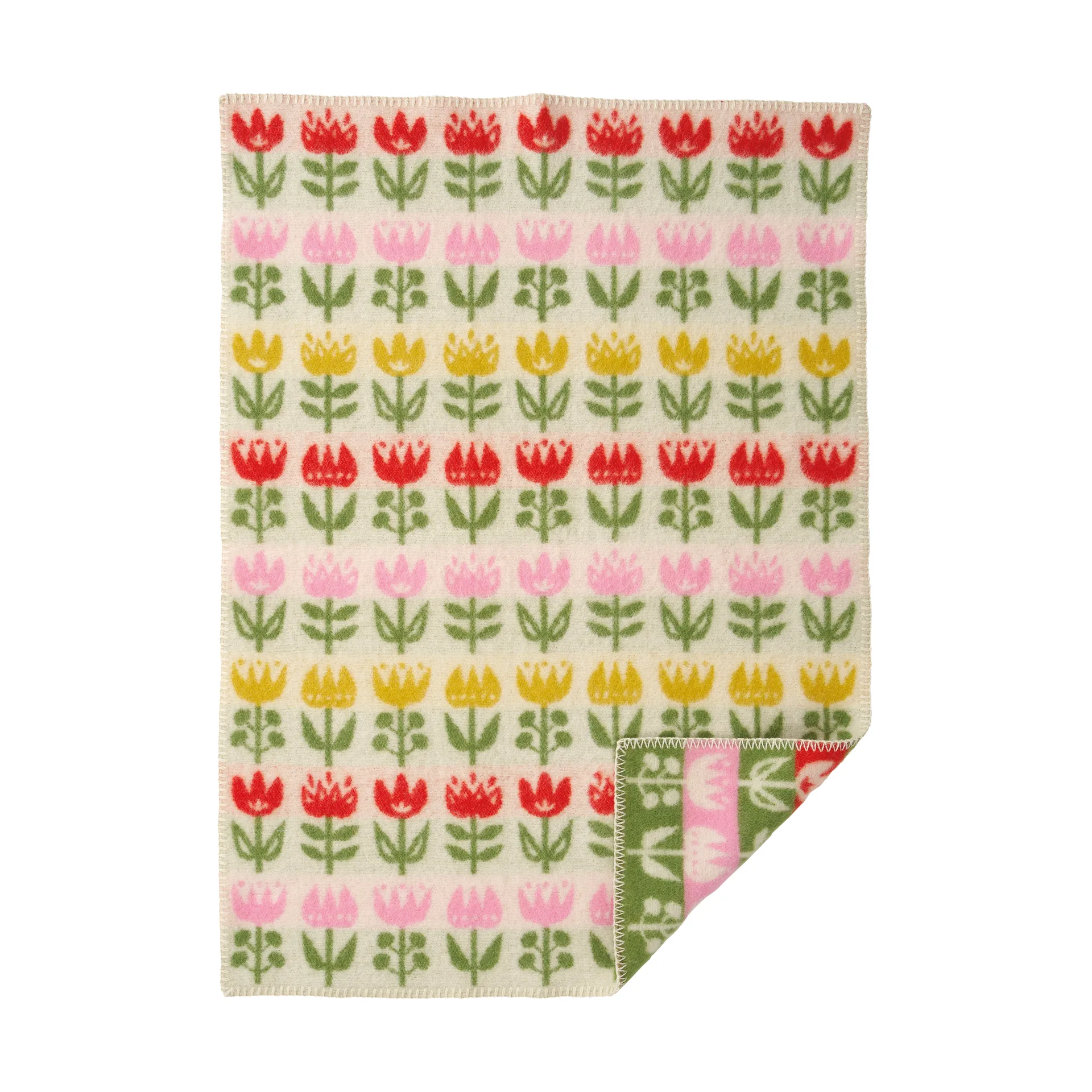 Tulip babyteppe 65x90 cm, Multi Klippan Yllefabrik