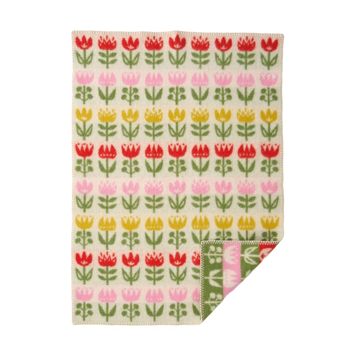 Tulip babyteppe 65x90 cm - Multi - Klippan Yllefabrik