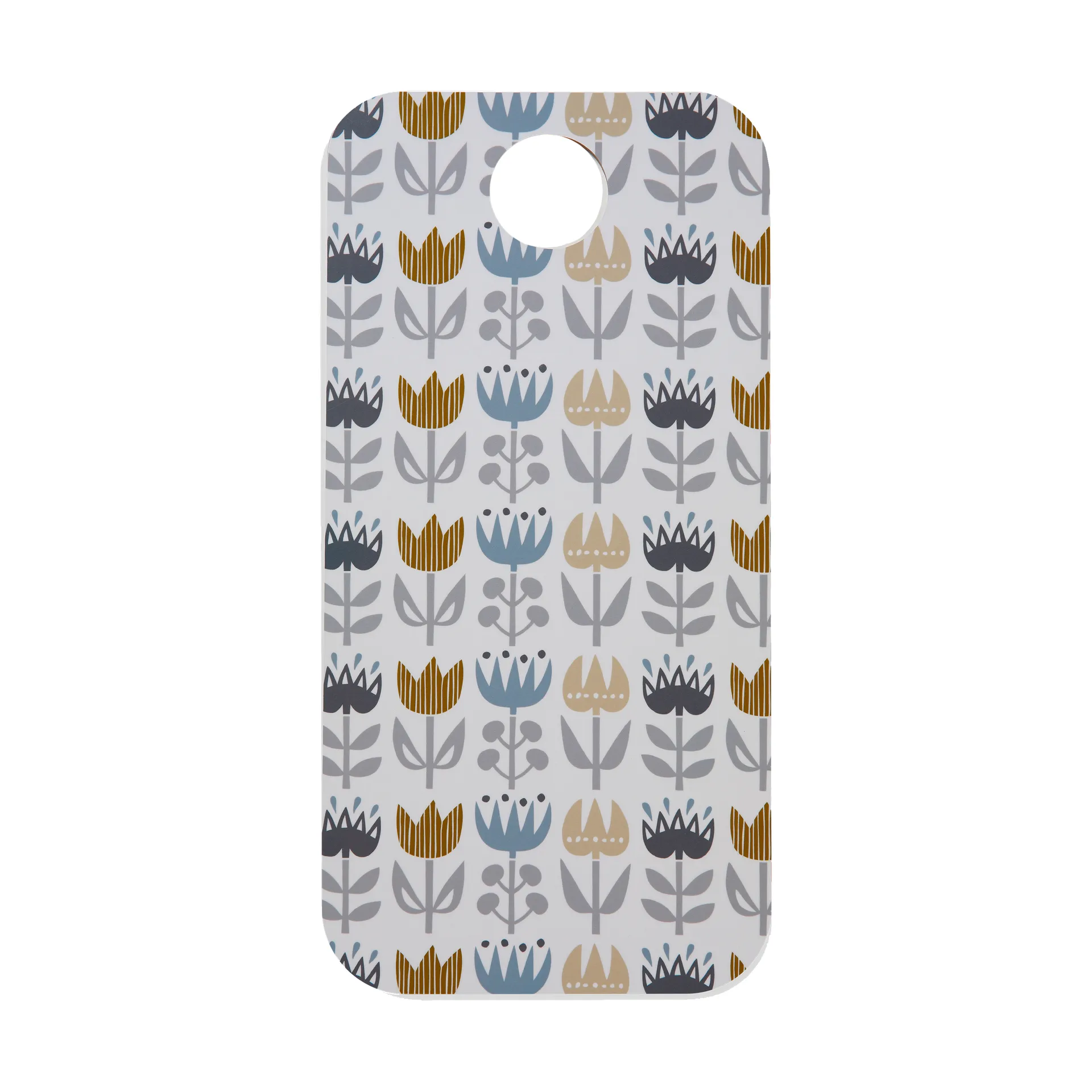 Tulip skjærebrett 20x40 cm, Grå-multi Klippan Yllefabrik