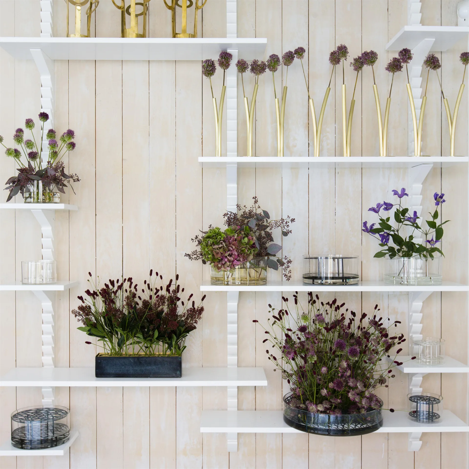 Äng vase, liten, svart KLONG