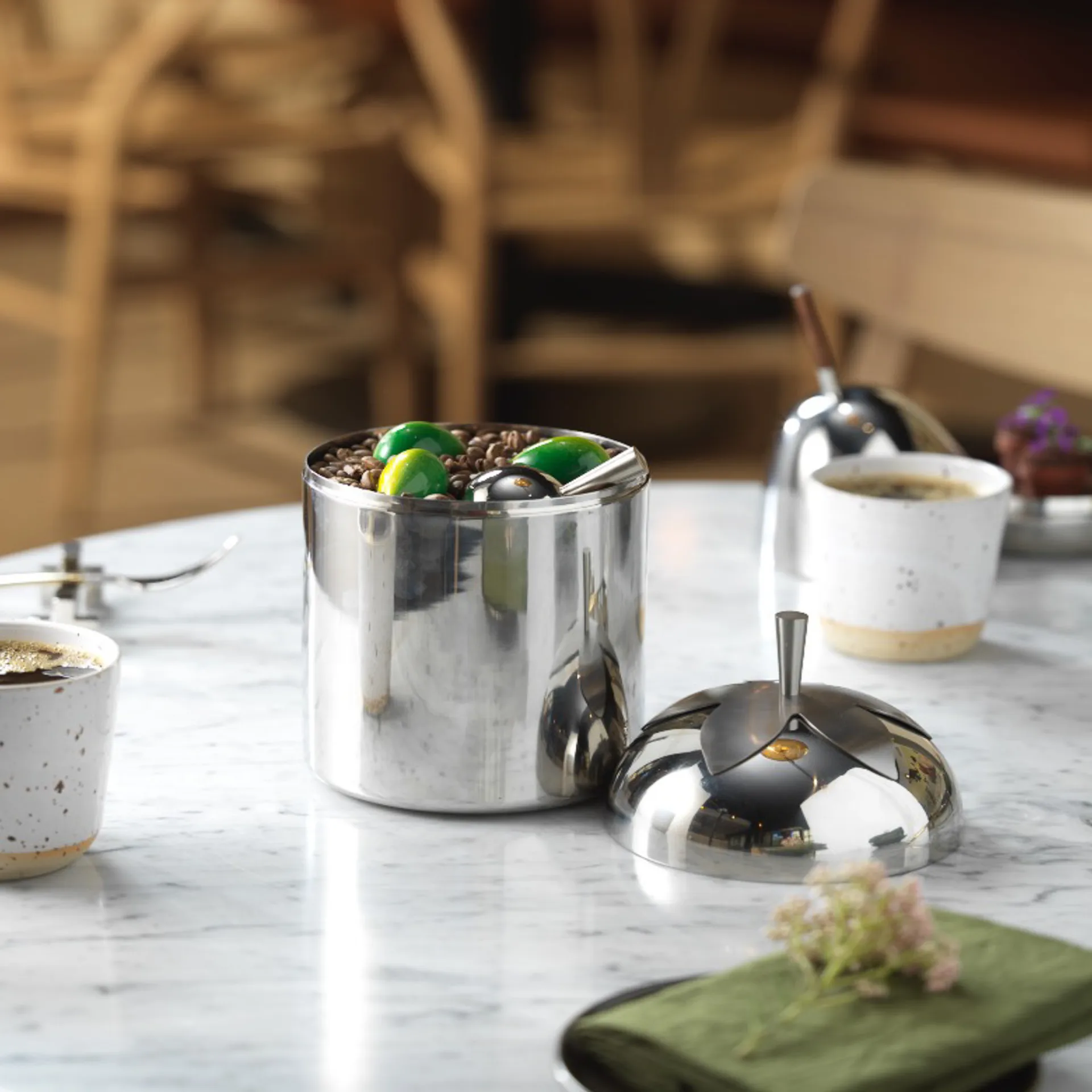 Blad boks, stor, Stål KLONG