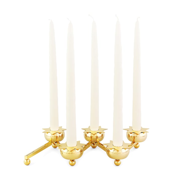 Constella manschett stjerner 5-stk., Messing KLONG