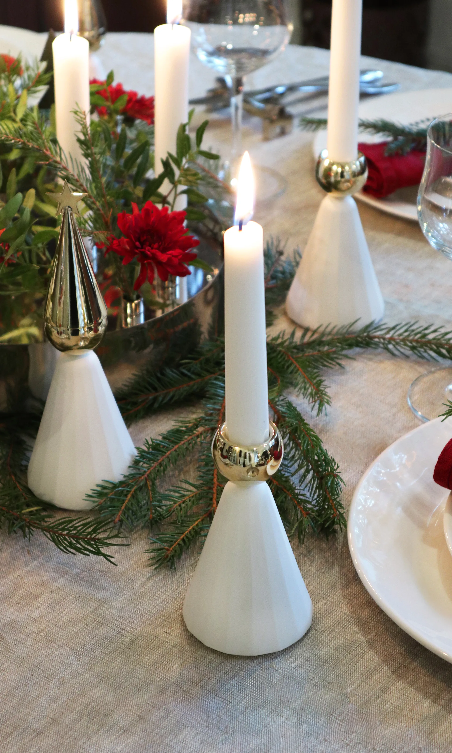 Soprano lysstake, Hvit-messing KLONG