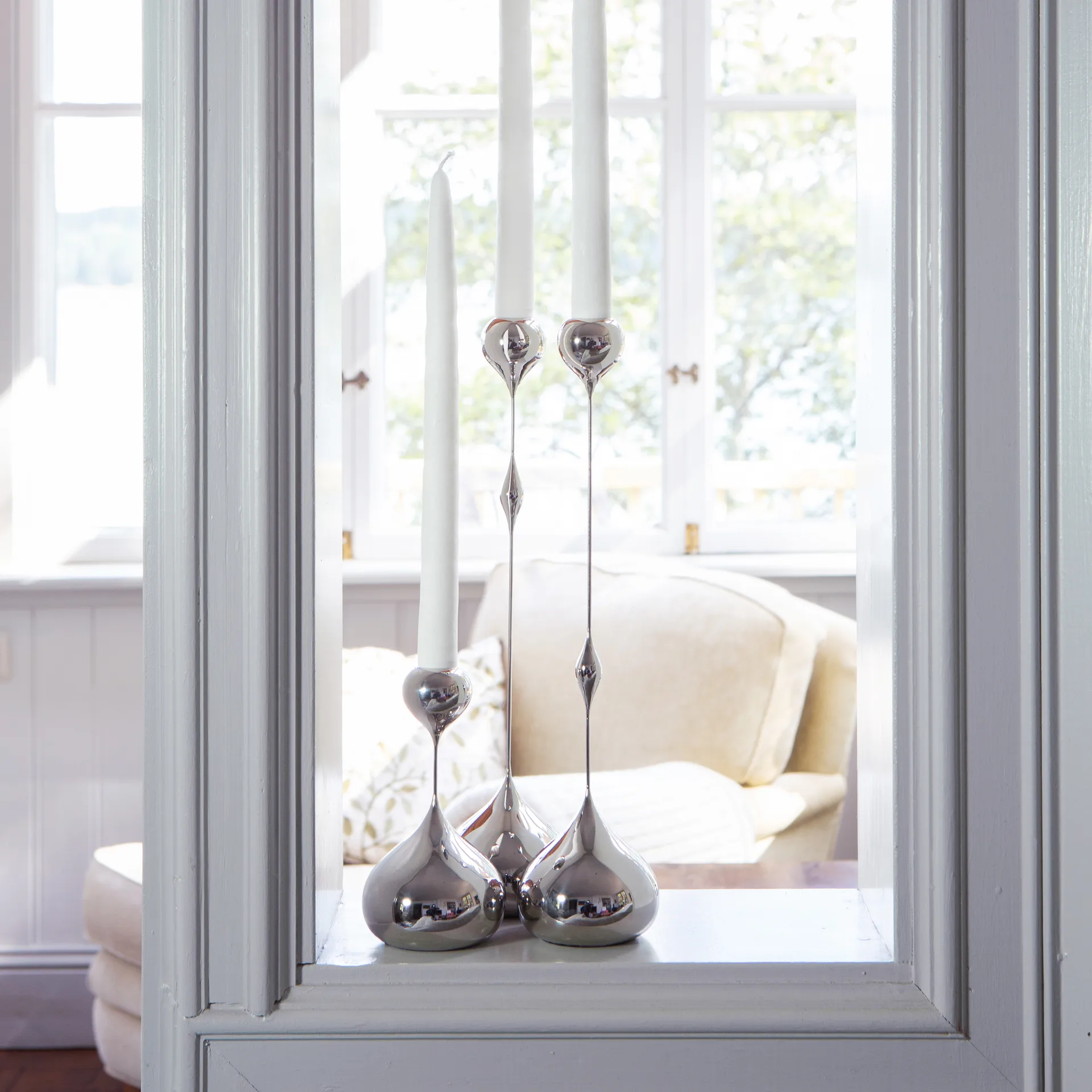 Tender lysestake høy, Nickel KLONG