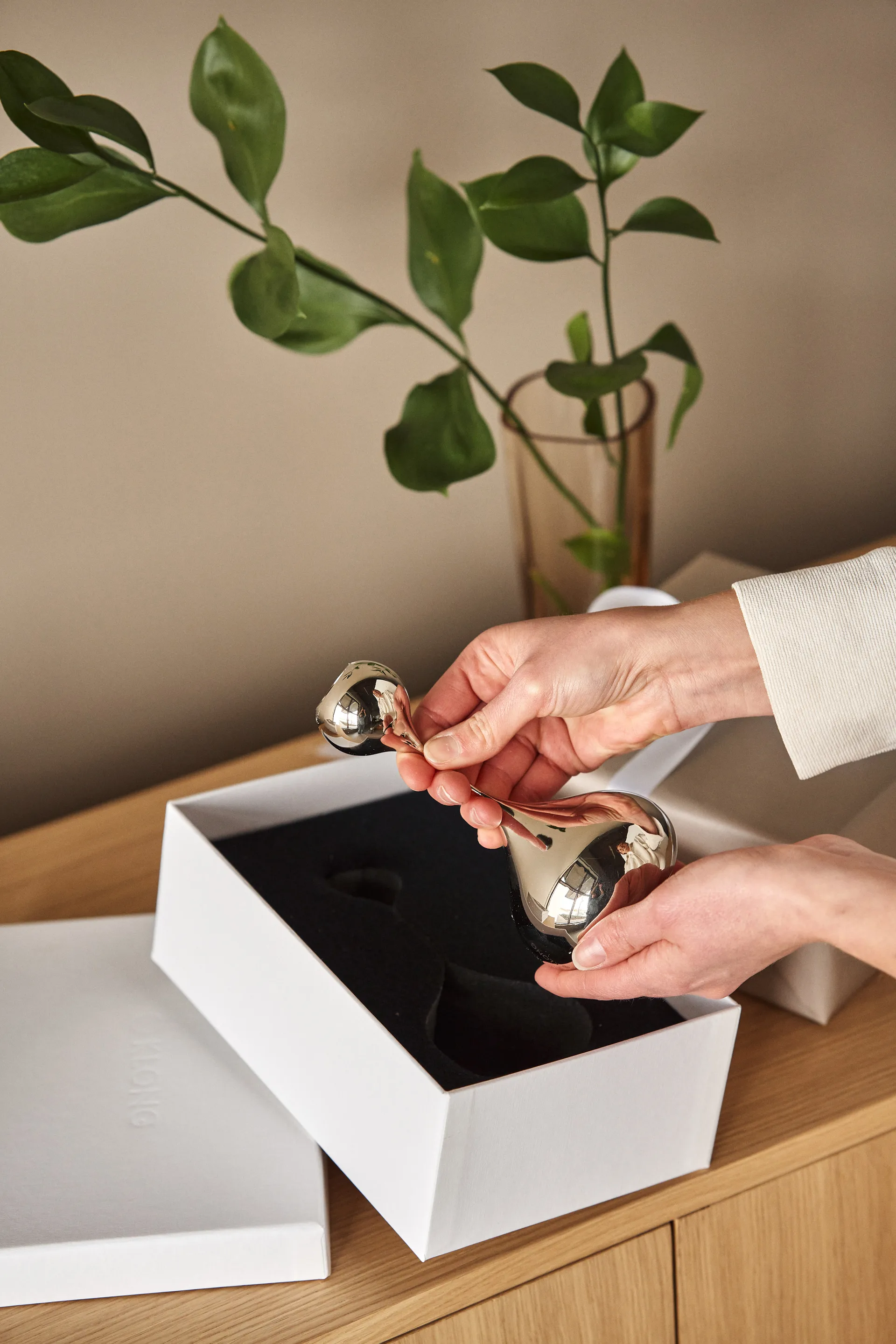 Tender lysestake liten, Nickel KLONG