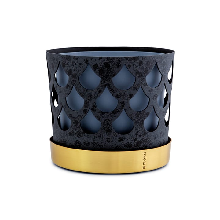 Trio krukke dråpe, medium Ø18 cm - Blå - KLONG