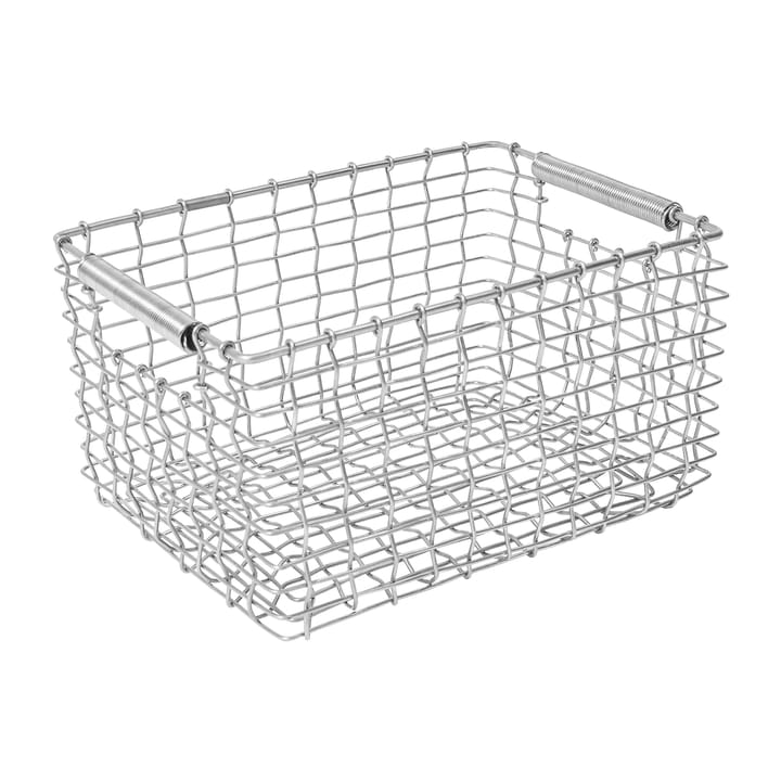 Rectangular 19 oppbevaringskurv - Galvanisert stål - KORBO