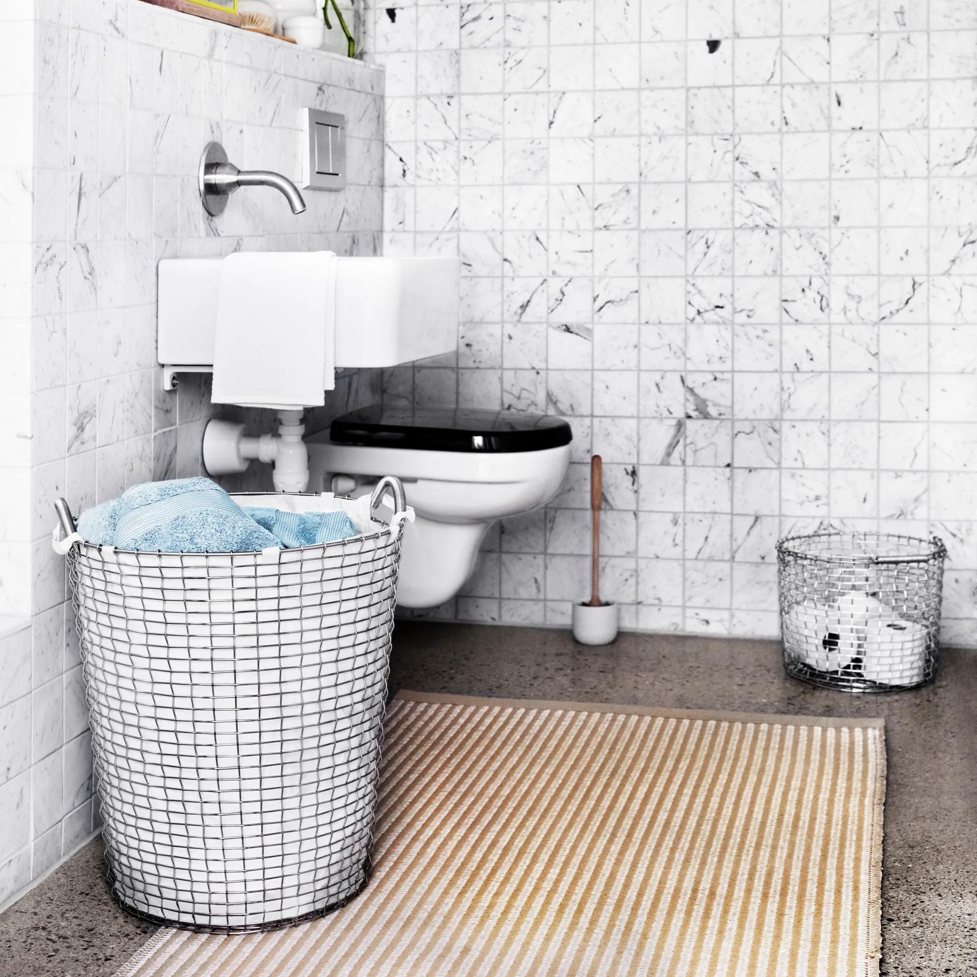 Skittentøysekk til Korbokurv, hvit 65 liter KORBO