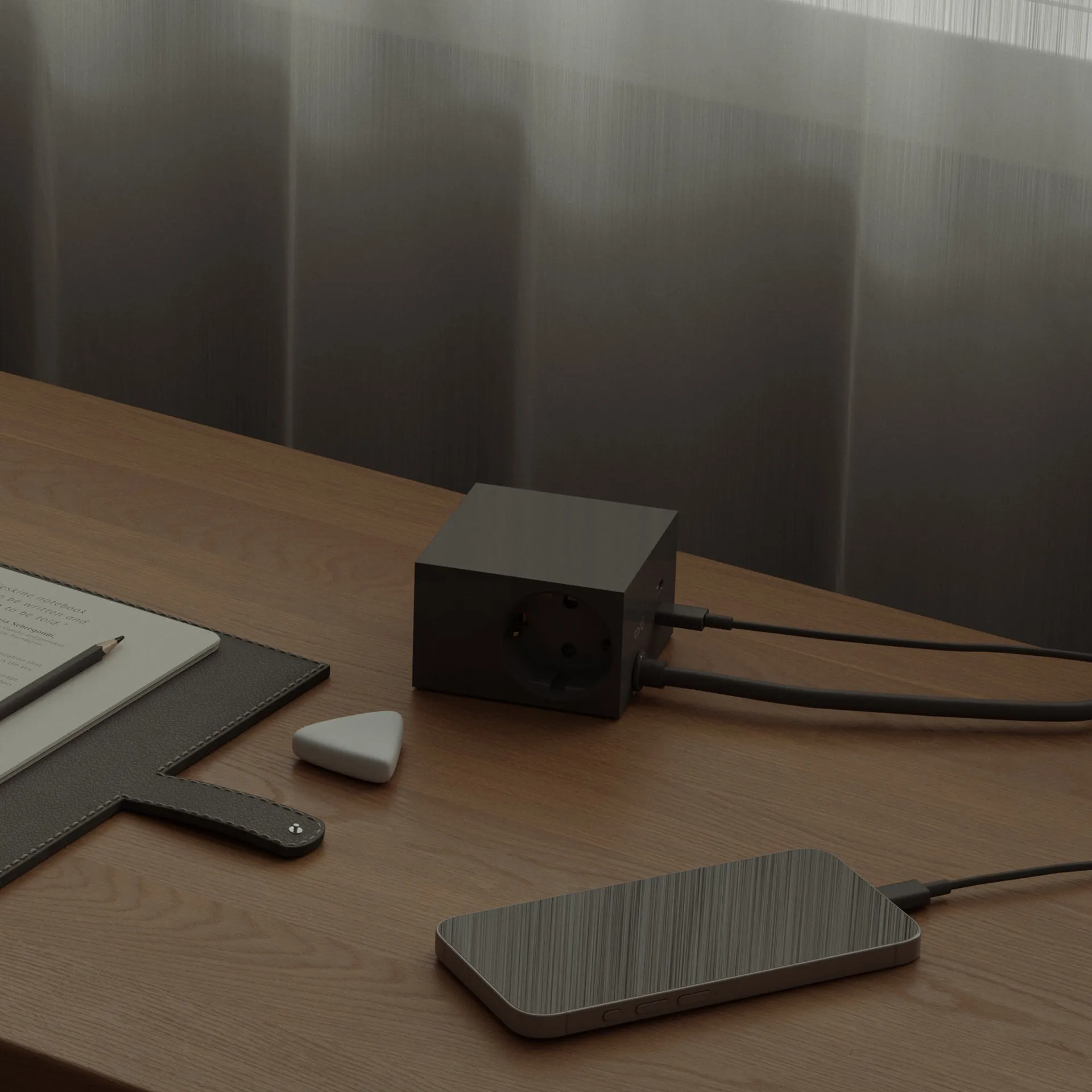 Cuboid+ grenuttak USB-C 30W 2 m, Black Kord