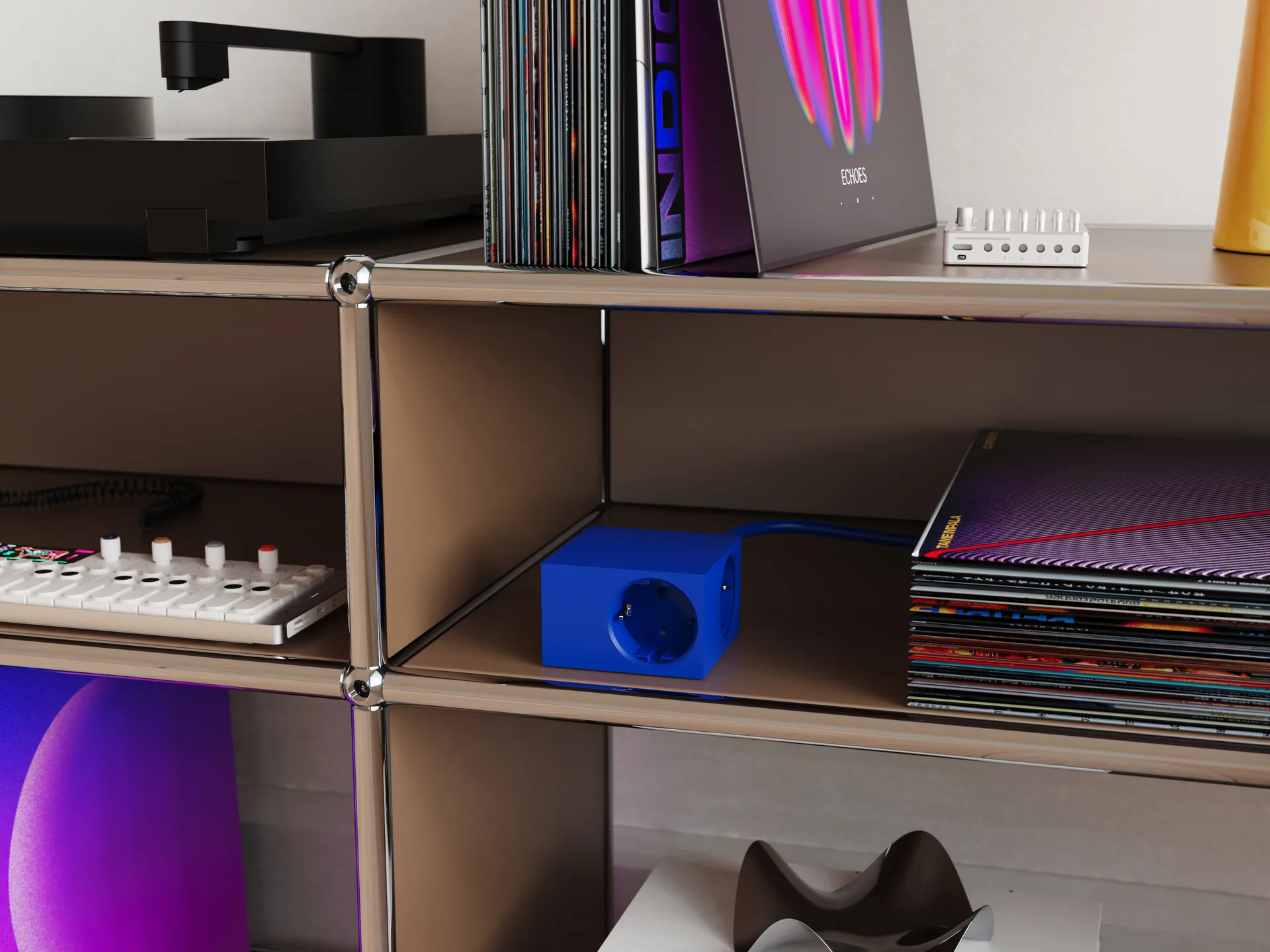 Cuboid+ grenuttak USB-C 30W 2 m, Catalina Blue Kord