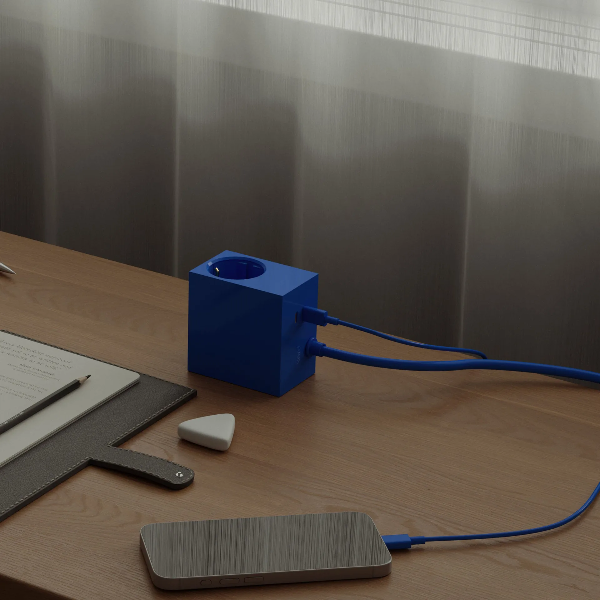 Kord USB-C til USB-C ladekabel 1,8 m, Catalina Blue Kord