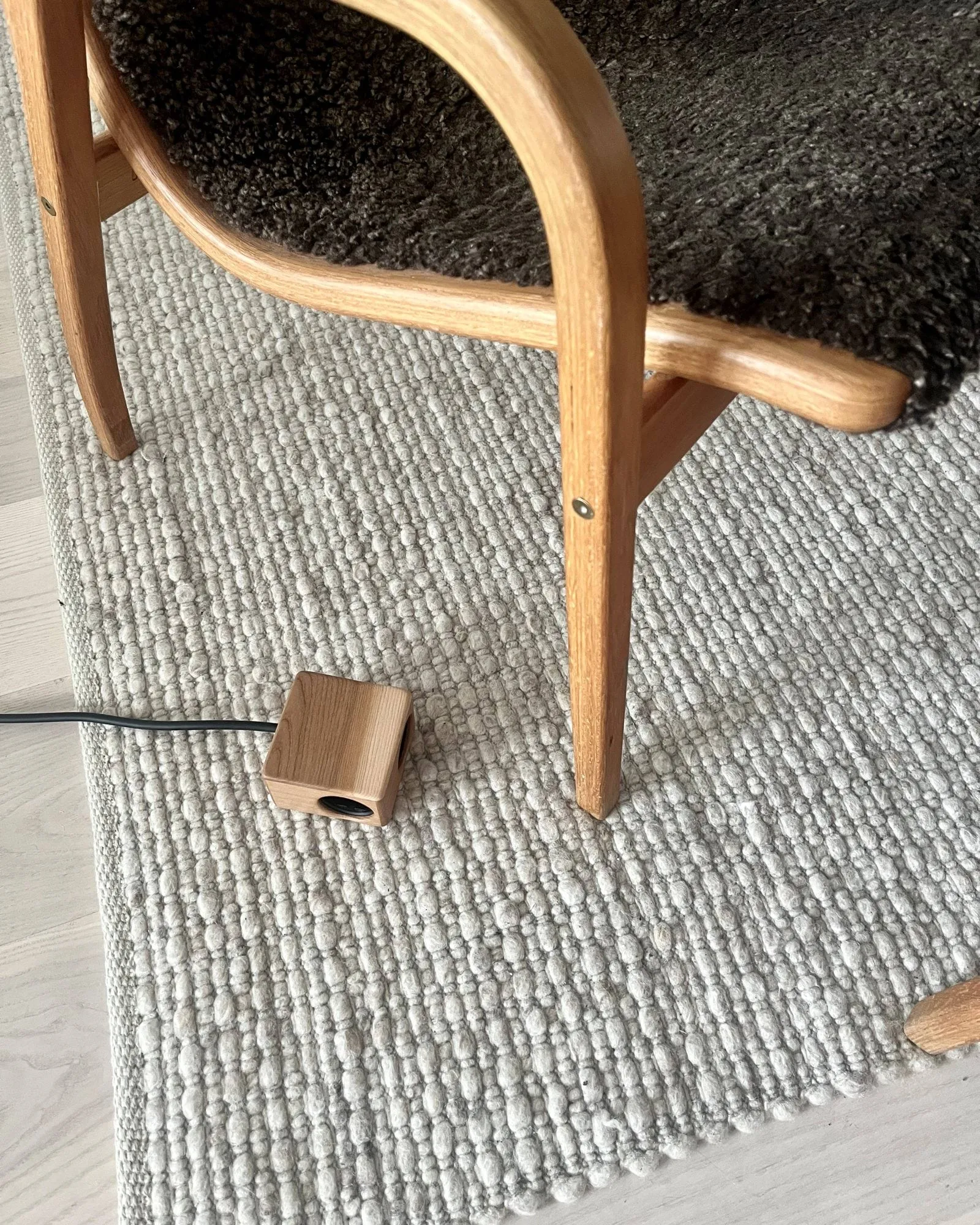 Kord x Bark woodencase-deksel til Cuboid+ grenuttak, Bark Kord