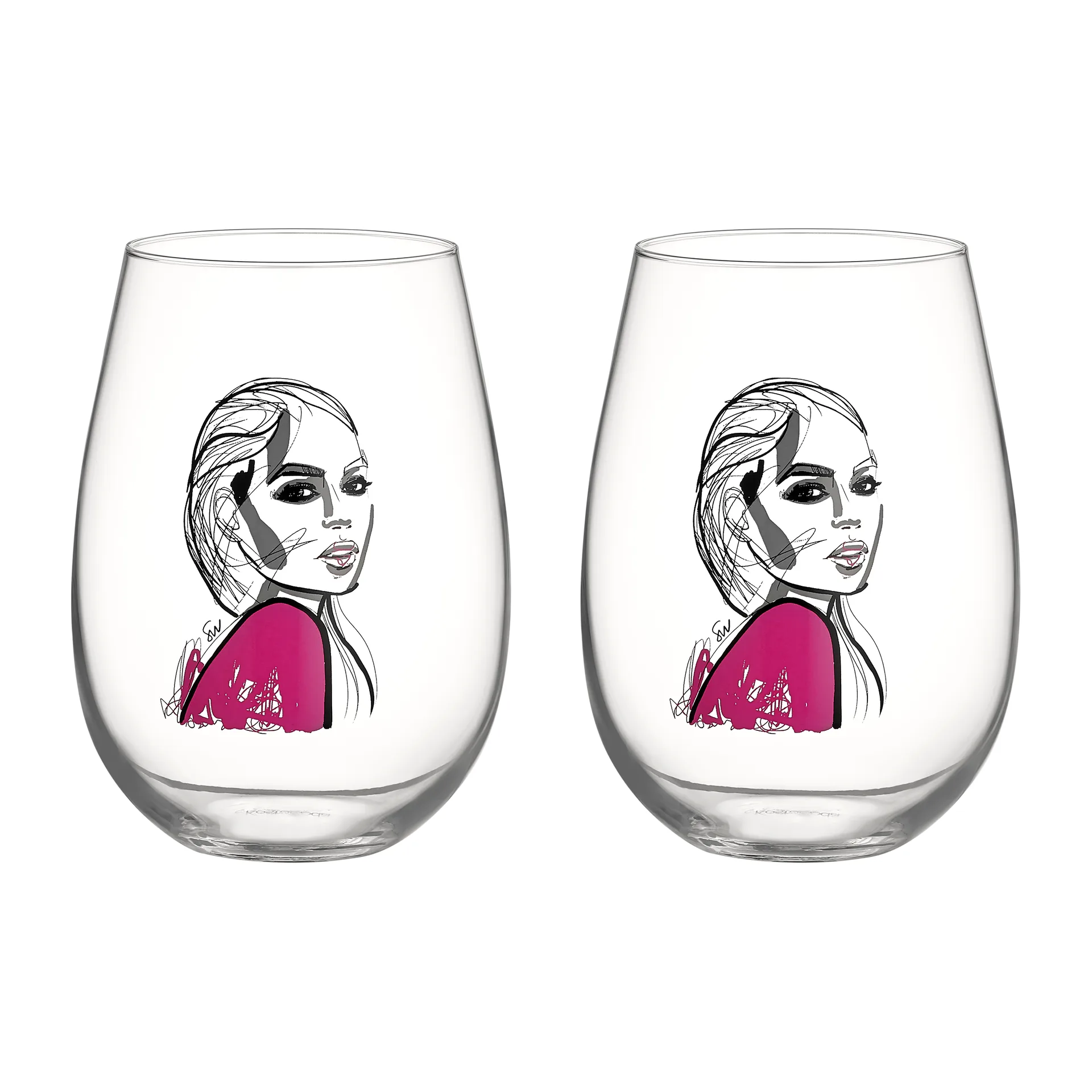 All about you glass 57 cl 2-pakk, Next to you Kosta Boda