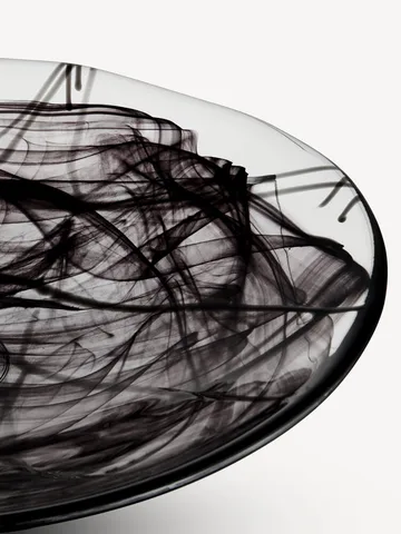 Contrast fat 380 mm - Svart-svart - Kosta Boda