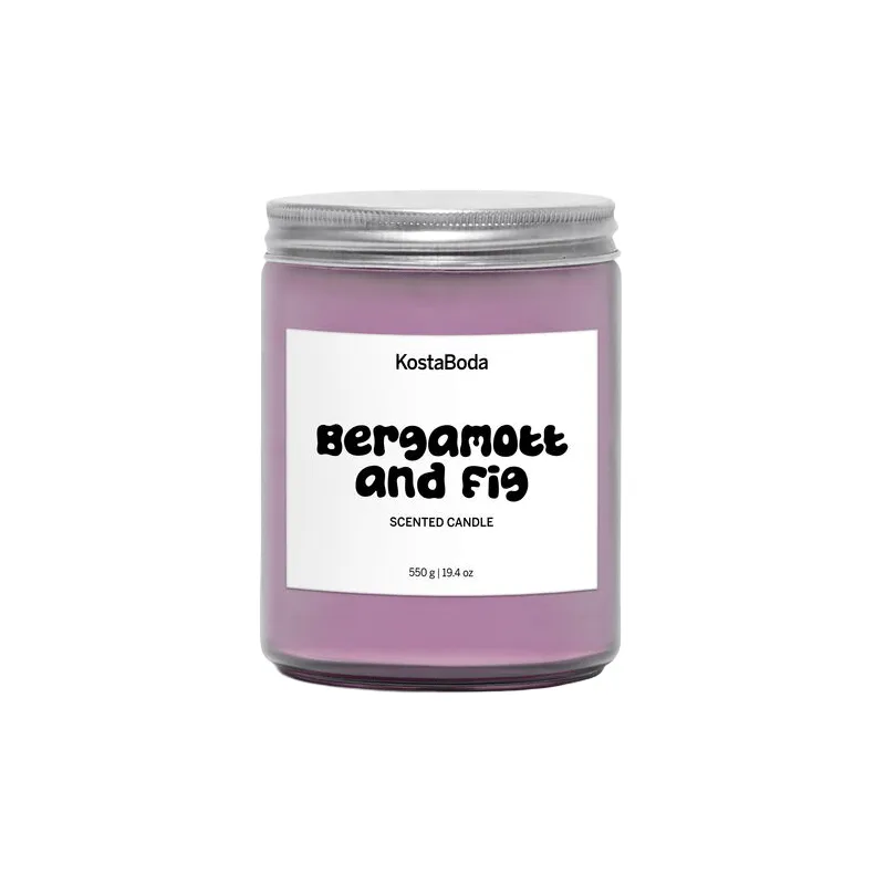 Mind duftlys, Bergamott & Fig, 550 g Kosta Boda