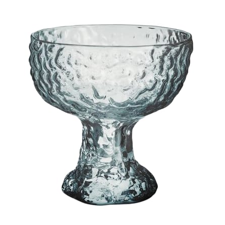 Moss coupe champagneglass sirkulær 35 cl - Blå - Kosta Boda