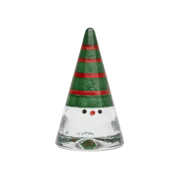 Noel nisse - Grønn, 15 cm - Kosta Boda