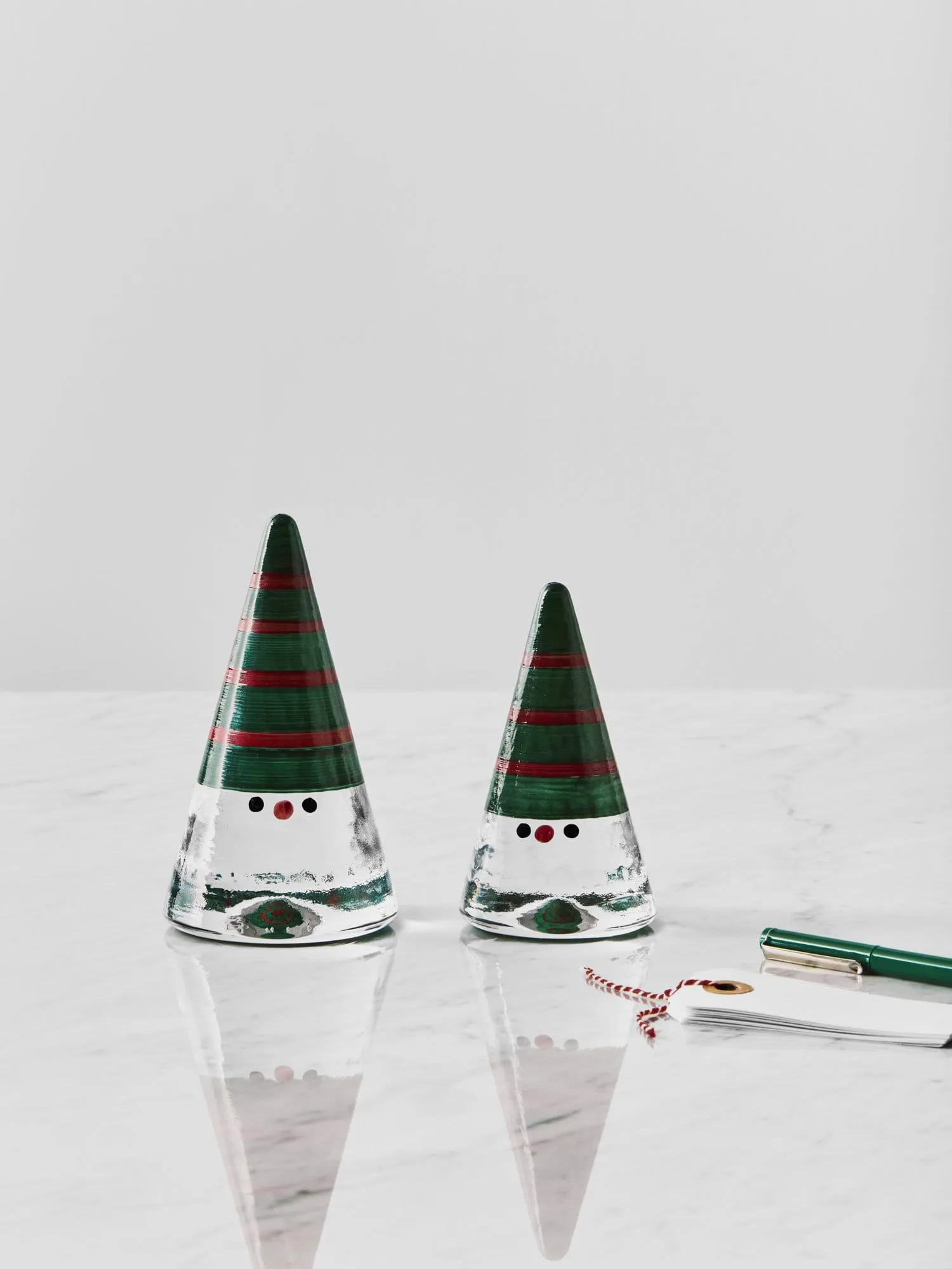 Noel nisse, Grønn, 15 cm Kosta Boda