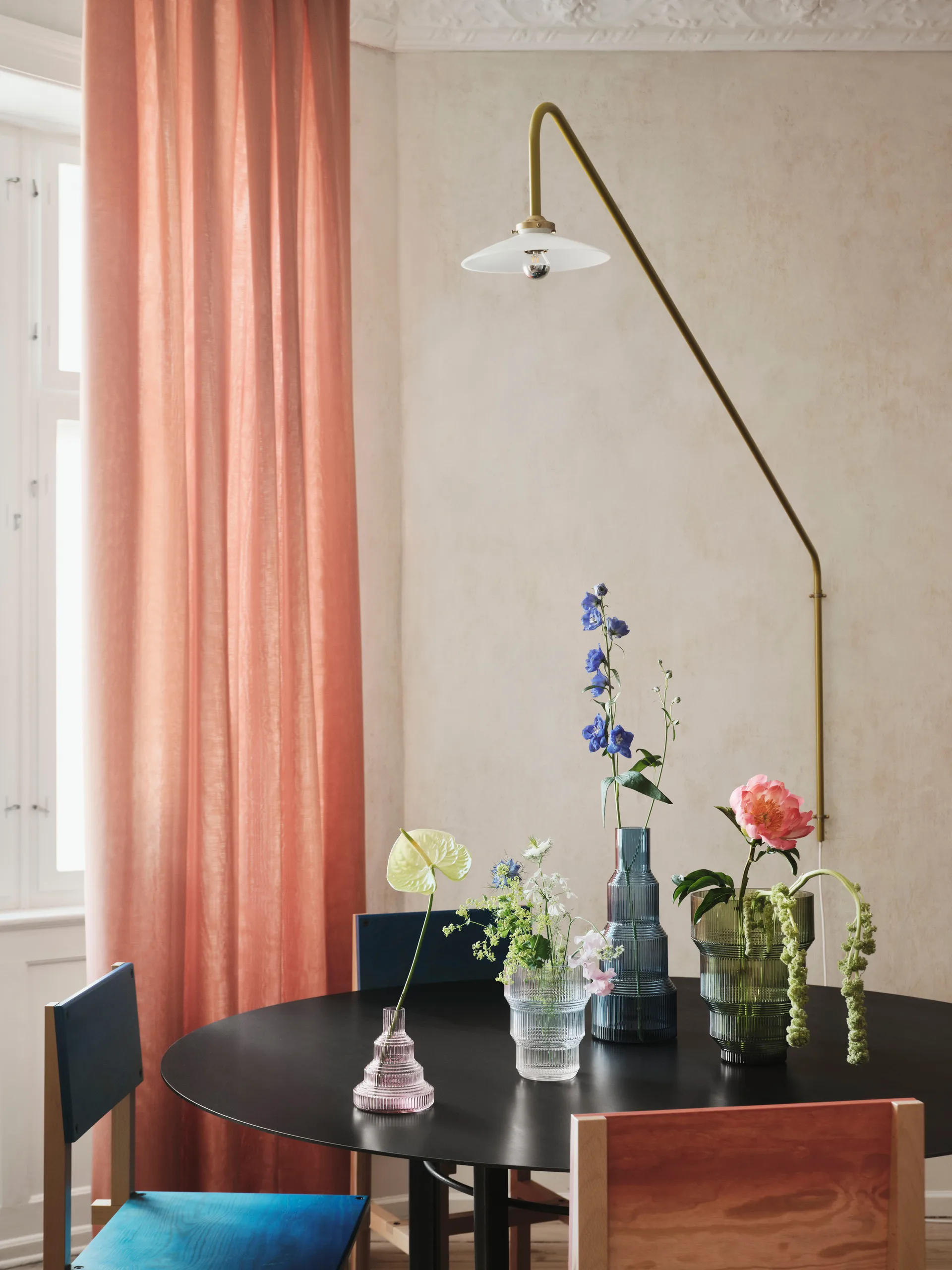 Pavilion vase 259 mm, Grønn Kosta Boda