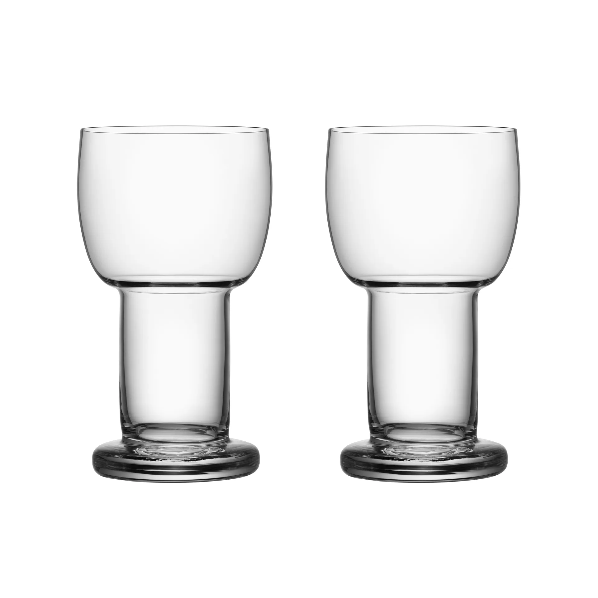 Picnic glass 32cl 2-stk., Klar Kosta Boda