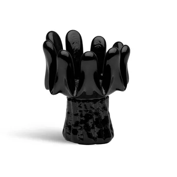 Solros lyslykter 11,5 cm - Svart - Kosta Boda