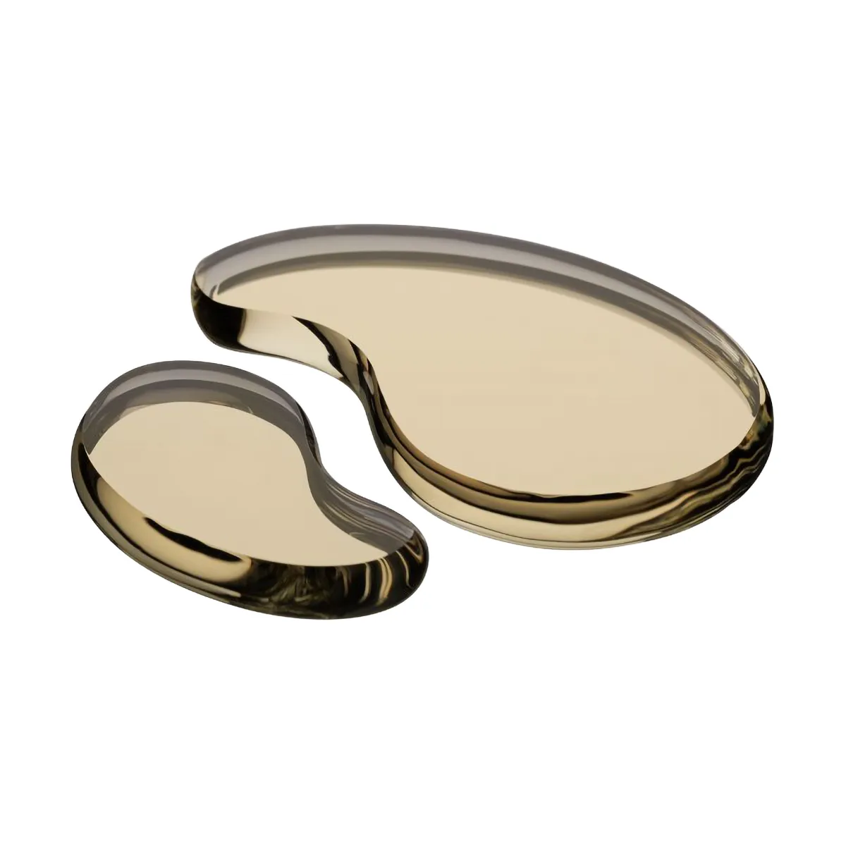 Tears of joy dekorasjonsobjekt 2 deler, Gull Kosta Boda