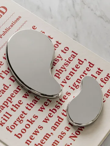 Tears of joy dekorasjonsobjekt 2 deler - Sølv - Kosta Boda