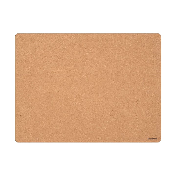 Viva bordtablett 30x40 cm 2-pk - Kork - Kosta Boda