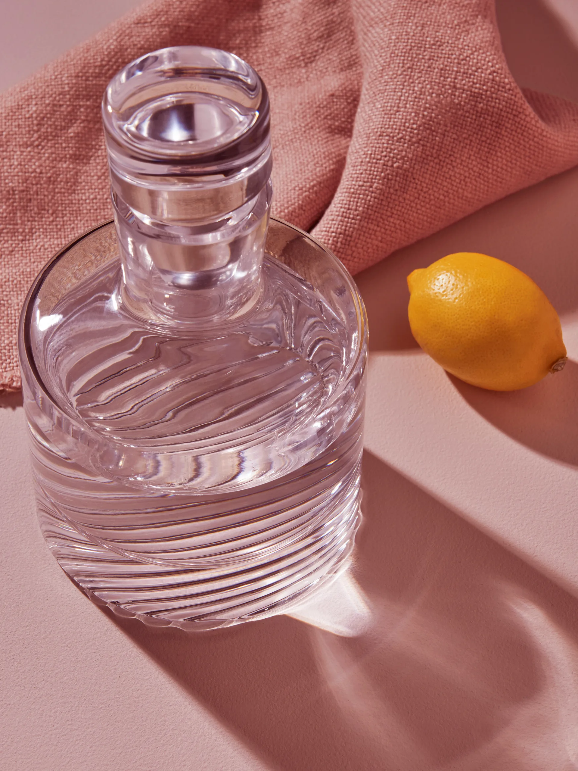 Wave karaffel 90 cl, Klar Kosta Boda