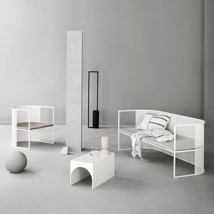 Bauhaus benk, beige Kristina Dam Studio