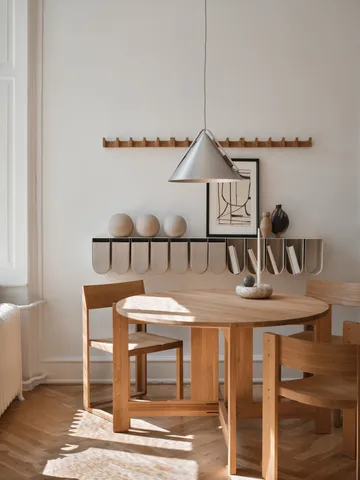 Column knaggrekke 49 cm - Varm oljet eik - Kristina Dam Studio