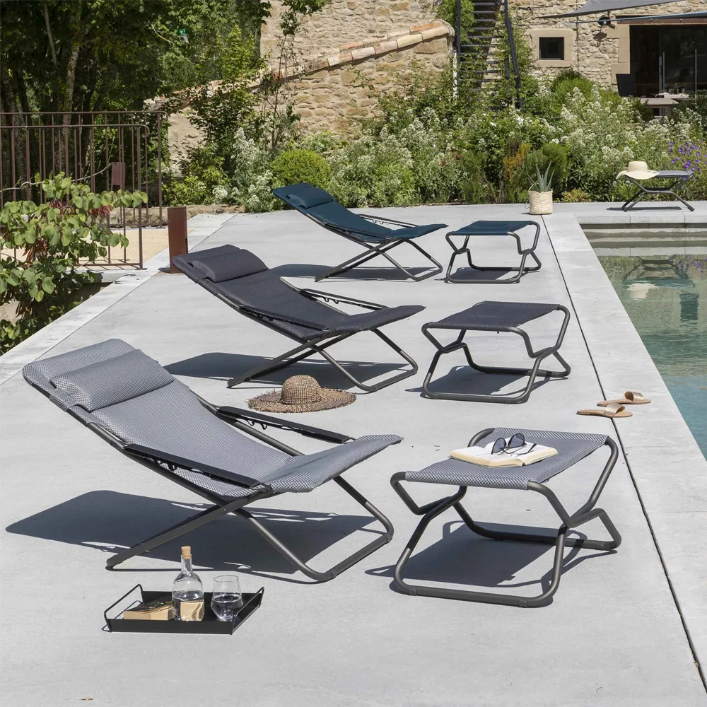 Transabed BeComfort solstol, Becomfort silver Lafuma